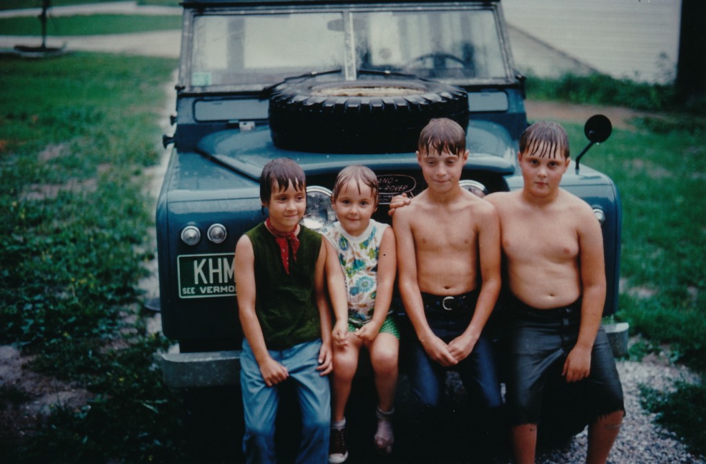 1969, My brothers, sister and me