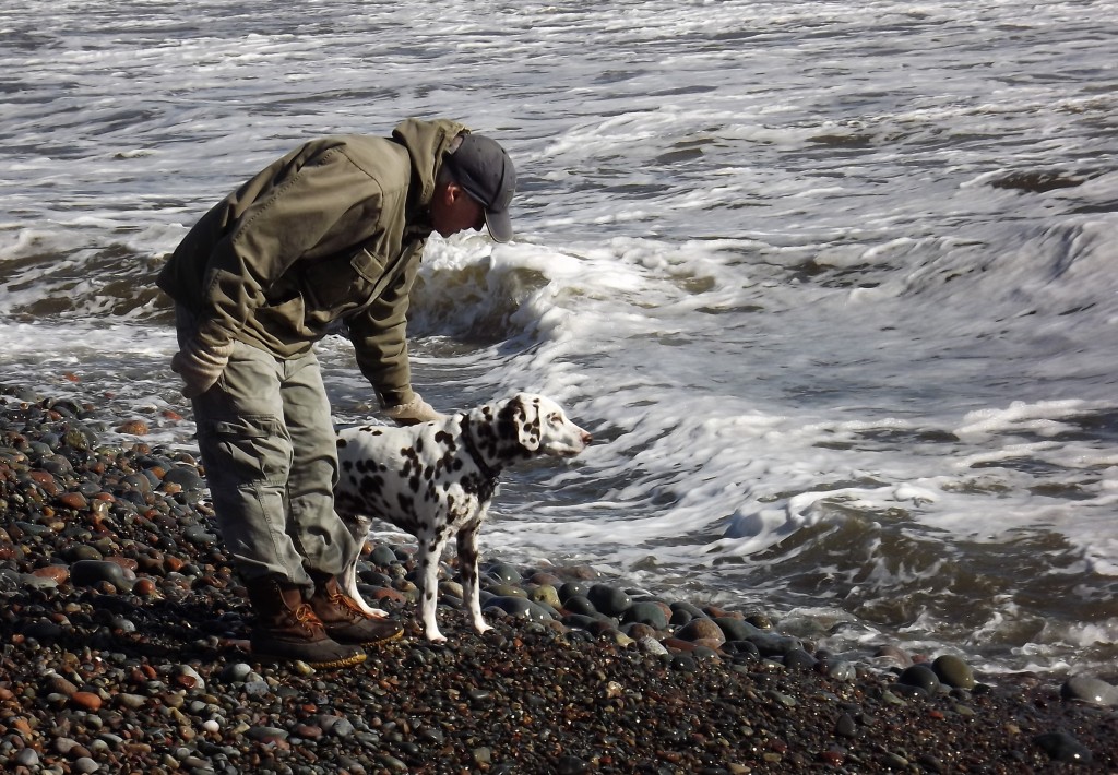 dg and Lucy Lawrencetown Beach