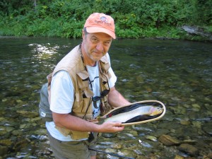 RW with trout