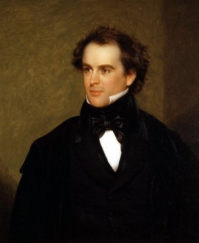 Nathaniel Hawthorne by Charles Osgood, 1841 (Peabody Essex Museum) via Wikipedia