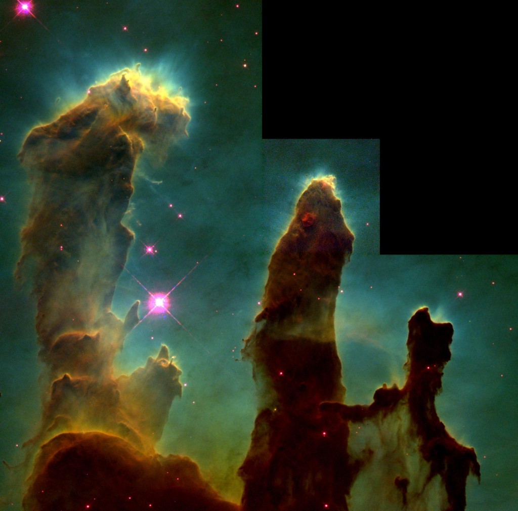 Hubble-Pillarso Creation-Eagle Nebula