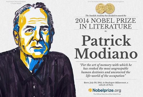 Patrick Modiano Nobel announcement 2014