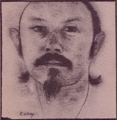 Paul Blackburn by R.B. Kitaj