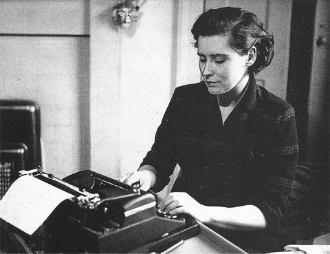 Doris Lessing writing