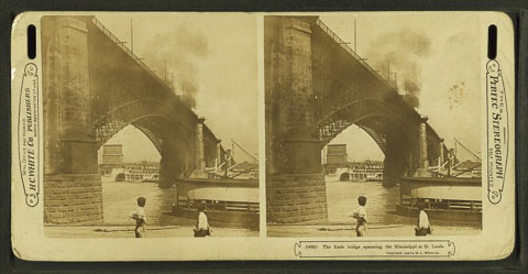 Eads Bridge between 1873-1909 courtesy New York Public Library Digital Collection_1